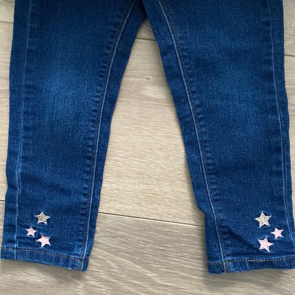 HOST PICK!! Toddler Girls Hudson Gold Colored Vest and Jeans Set - Picture 8 of 11